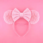 Pink Fur & Velvet Mickey Ears