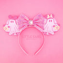 Pink Ghosts Halloween Ears