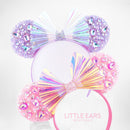 Pink Iridescent Sparkle Ears