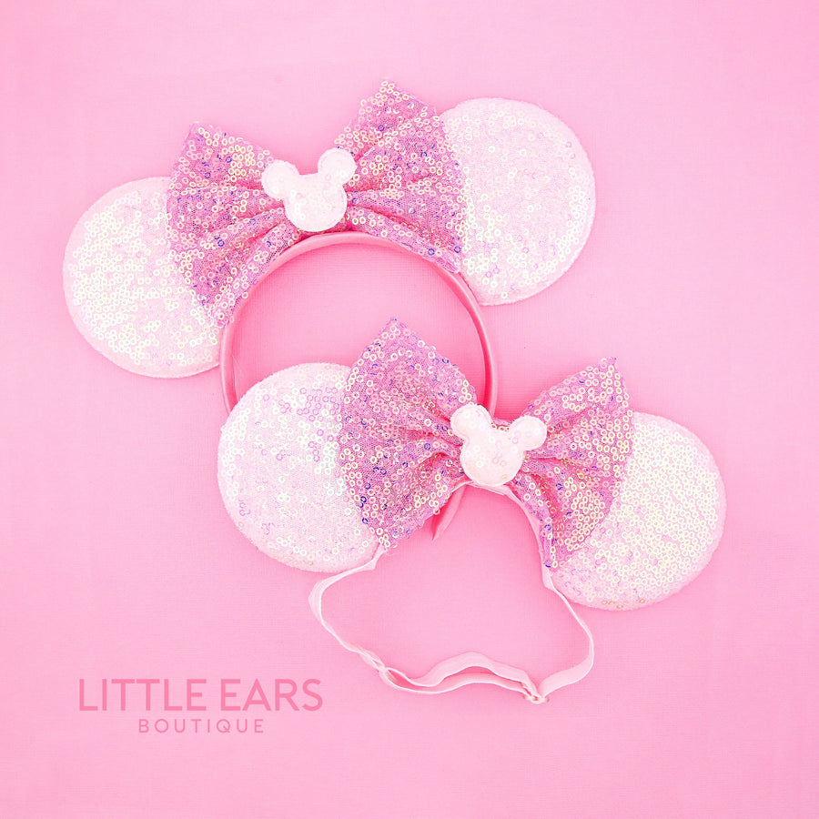 Pink Mommy & Me Mickey Ears