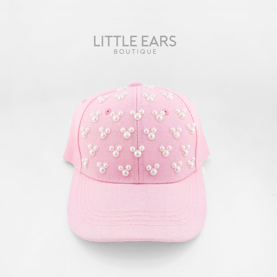Pink Pearls Hat
