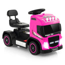 6V Kids Electric Ride-on Truck with Height Adjustable Seat