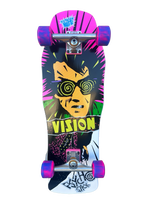 Vision Psycho Stick White 10" Complete Skateboard