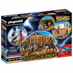 Playmobil Back to the Future Part III 75-piece Advent Calendar with 7 vinyl figures Vinyl Toy Back to the Future™ 