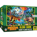 Glow in the Dark - Dinosaur World 48 Piece Floor Jigsaw Puzzle
