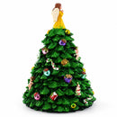 Wind-up Spinning Musical Christmas Tree with Angel Topper