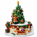 Tree Decorating Duo Spinning Musical Christmas Figurine