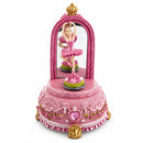 Animated Musical Ballerina Figurine - Rotating Swan Lake Mirror Music Box