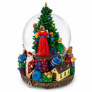 Children Decorating Tree LED Musical Water Snow Globe