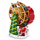 Santa's Whirling Ferris Wheel Rotating Musical Figurine