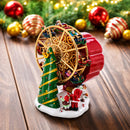 Santa's Whirling Ferris Wheel Rotating Musical Figurine