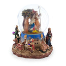 Regal Gift Bearers Nativity Scene Musical Water Snow Globe