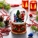 Santa's Gift Giver Musical Snow Water Globe