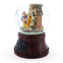 Holy Family and Angels Musical Water Snow Globe