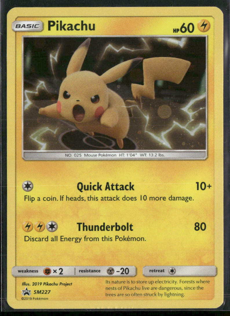 Pikachu - SM Promos - SM227 - Near Mint