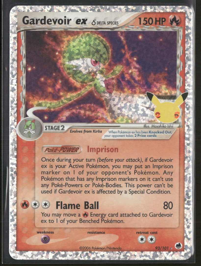 Gardevoir ex (Delta Species) - Celebrations: Classic Collection - 93/101 - Near Mint