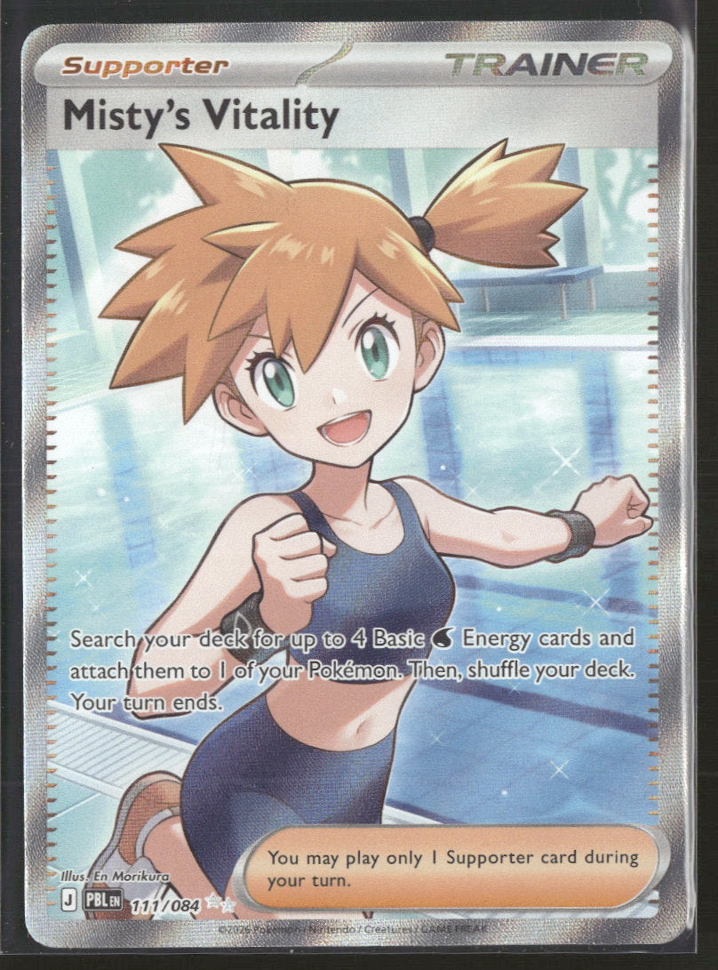 Misty?s Vitality - Pitch Black - 111/084 - Near Mint