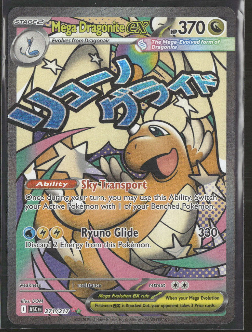 Mega Dragonite ex - Ascended Heroes - 271/217 - Near Mint