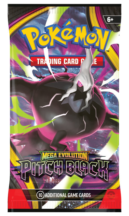 Pokemon TCG: Mega Evolution - Pitch Black Booster Pack (10 Cards)