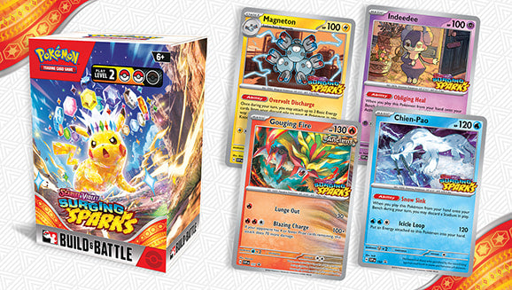 Surging Sparks Build & Battle Box - SV08: Surging Sparks (SV08)