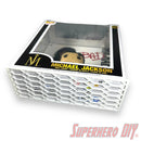 Pop! ALBUMS Floating Shelf Wall Mount | Fits 9W X 3.5D Funko Pop Albums Box | Includes mounting screws