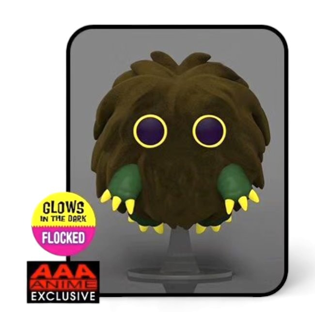 POP Animation: Kuriboh -Flocked & Glow in the Dark- AAA Anime Exclusive Spastic Pops 