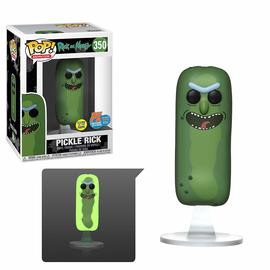 Pop! Animation: Rick & Morty - Pickle Rick (No Limbs) (Glow in the Dark) Previews SDCC 2019 Exclusive Spastic Pops 