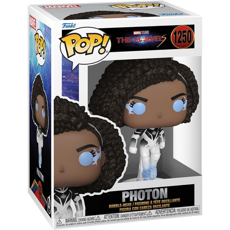 Funko Pop! Marvel Studios The Marvels Photon #1250 Vinyl Figure