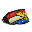 Fanny Pack - WONDER WOMAN Logo Stripe Stars Red Gold Blue White