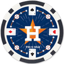 Houston Astros 100 Piece Poker Chips