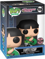 PREORDER (Arrival Q3 2024) THE POWERPUFF GIRLS X FUNKO SERIES 1 [Physical Item Only]: Pop! Digital NFT Release LE1800 [Legendary] Buttercup #229 Spastic Pops 