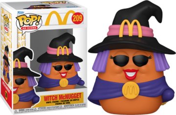 PREORDER (Estimated Arrival Q1 2024) Pop! Ad Icons: McDonald's Halloween - Witch McNugget Spastic Pops 
