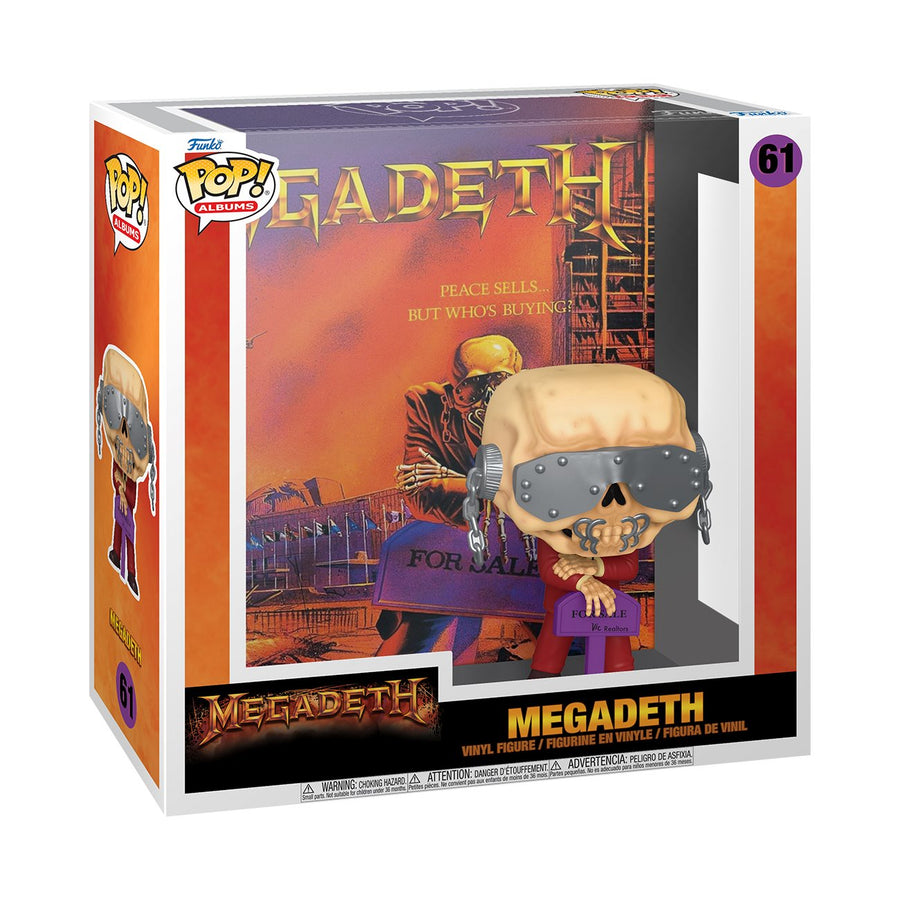 PREORDER (Estimated Arrival Q1 2024) POP Albums Megadeth Peace Sell