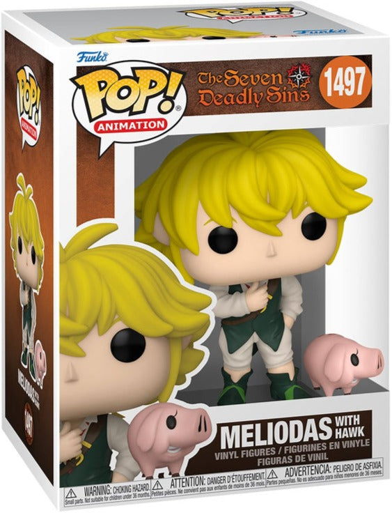 Funko Pop Animation The Seven Deadly Sins Meliodas With Hawk 1497