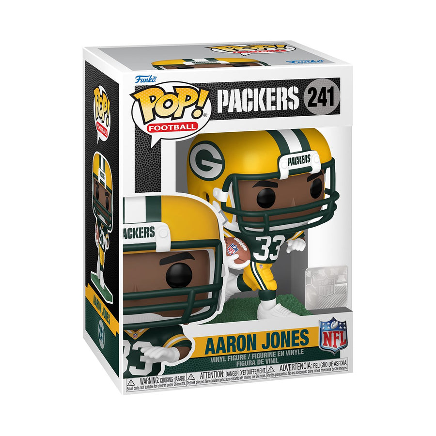 PREORDER (Estimated Arrival Q1 2024) POP NFL: Packers- Aaron Jones Spastic Pops 