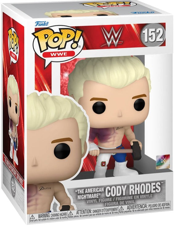 Funko Pop WWE Wrestlemania “The American Nightmare” Cody Rhodes 152