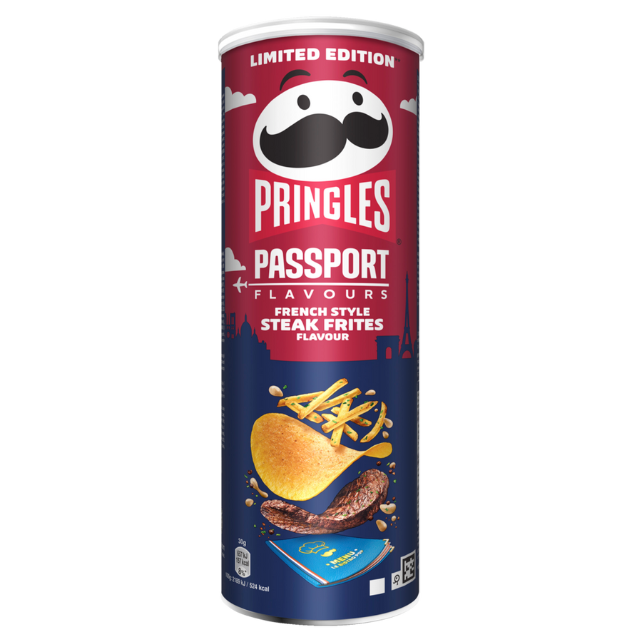 Pringles Passport: French Style Steak Frites (100g) (UK)