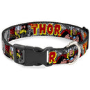 Plastic Clip Collar - THE MIGHTY THOR Action Poses