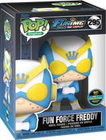 PREORDER (Arrival Q4 2024) FUNKO PRESENTS FUNIME AND COSPLAY SERIES 1 [Physical Item Only]: Pop! Digital NFT Release LE2000 [Legendary] FUN FORCE FREDDY #295