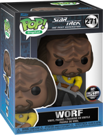 PREORDER (Arrival Q4 2024) STAR TREK™: THE NEXT GENERATION X FUNKO SERIES 1 [Physical Item Only]: Pop! Digital NFT Release LE2400 [Legendary] WORF #271