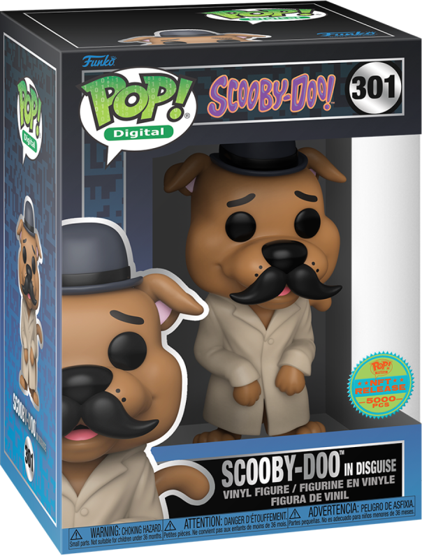 PREORDER (Arrival Q4 2024) SCOOBY-DOO X FUNKO SERIES 2 [Physical Item Only]: Pop! Digital NFT Release LE5000 [Ultra] SCOOBY-DOO™ IN DISGUISE #301
