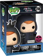 PREORDER (Arrival Q4 2024) SQUID GAME X FUNKO SERIES 1 [Physical Item Only]: Pop! Digital NFT Release LE2200 [Royalty] FREDDY FUNKO AS THE FRONT MAN #239