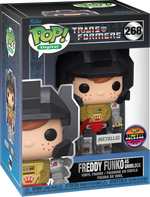 PREORDER (Arrival Q1 2025) TRANSFORMERS X FUNKO SERIES 2 [Physical Item Only]: Pop! Digital NFT Release LE2600 [Royalty] FREDDY FUNKO AS GRIMLOCK #268