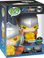 PREORDER (Arrival Q4 2024) FUNKO PRESENTS FUNIME AND COSPLAY SERIES 1 [Physical Item Only]: Pop! Digital NFT Release LE2500 [Royalty] ULTIMATE FREDDY #299 (Metallic)