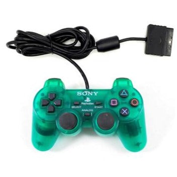 Emerald Green Dual Shock Controller (Playstation 2)