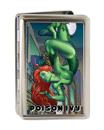 Business Card Holder - LARGE - POISON IVY Hanging Upside Down Cityscape FCG