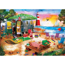 Paradise Beach - Oceanside Camping 500 Piece Jigsaw Puzzle