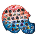 NFL - Teams Helmet 500 Piece Shaped Jigsaw Puzzle