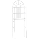 3-Tier Bathroom Rack Over-the-Toilet Storage Rack with 3 Shelves