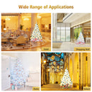 6' / 7.5' / 9' Hinged Artificial Christmas Tree with Metal Stand